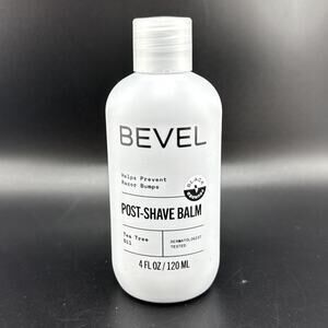 Bevel Shave Post-Shave Balm With Tea Tree Oil Soothes Irritation 4oz NEW